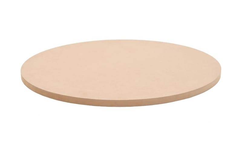 Bordplate rund MDF 500x18 mm - Bordplate