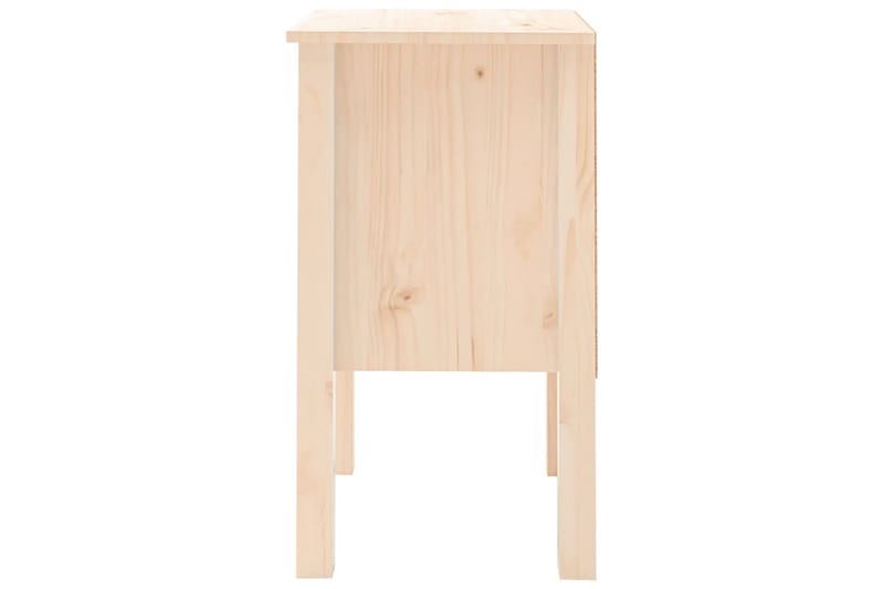 beBasic Nattbord 2 stk 40x35x61,5 heltre furu - Brun - Møbler - Bord - Avlastningsbord - Sengebord & nattbord