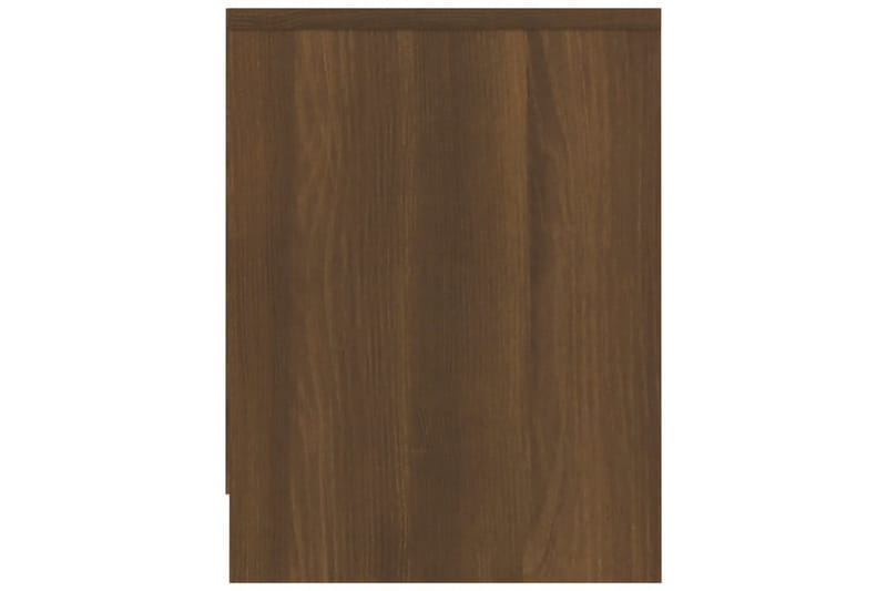 beBasic Nattbord 2 stk brun eik 40x30x40 cm konstruert tre - Brun - Møbler - Bord - Avlastningsbord - Sengebord & nattbord