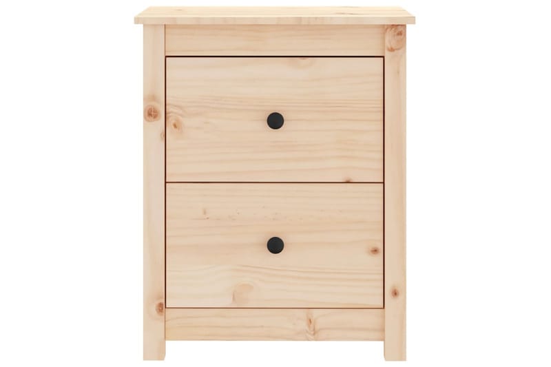 beBasic Nattbord 50x35x61,5 cm heltre furu - Brun - Møbler - Bord - Avlastningsbord - Sengebord & nattbord