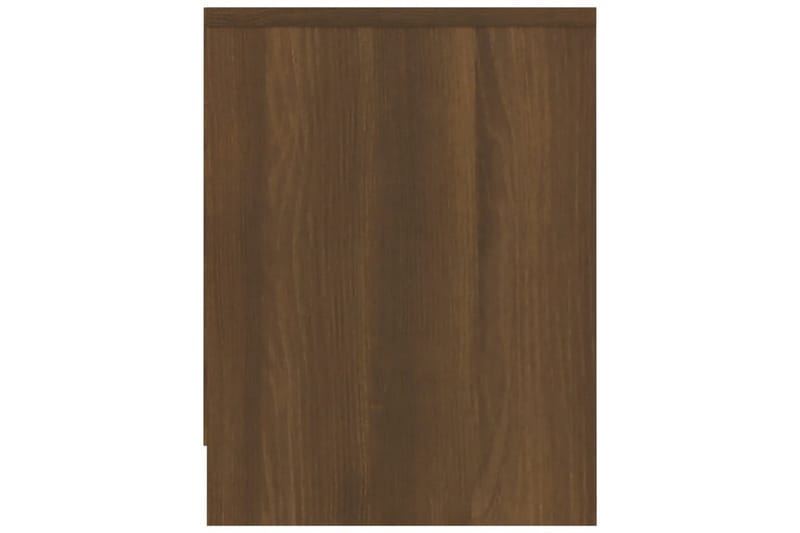 beBasic Nattbord brun eik 40x30x40 cm konstruert tre - Brun - Møbler - Bord - Avlastningsbord - Sengebord & nattbord