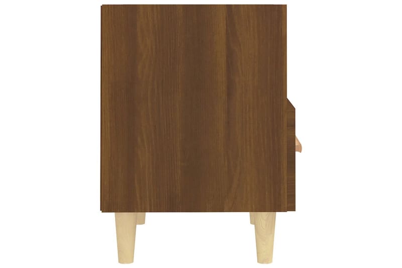 beBasic Nattbord brun eik 40x35x47 cm - Brun - Møbler - Bord - Avlastningsbord - Sengebord & nattbord