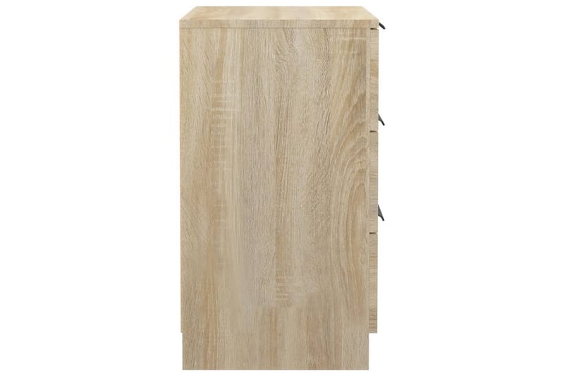 beBasic Nattbord sonoma eik 40x36x65 cm - Brun - Møbler - Bord - Avlastningsbord - Sengebord & nattbord