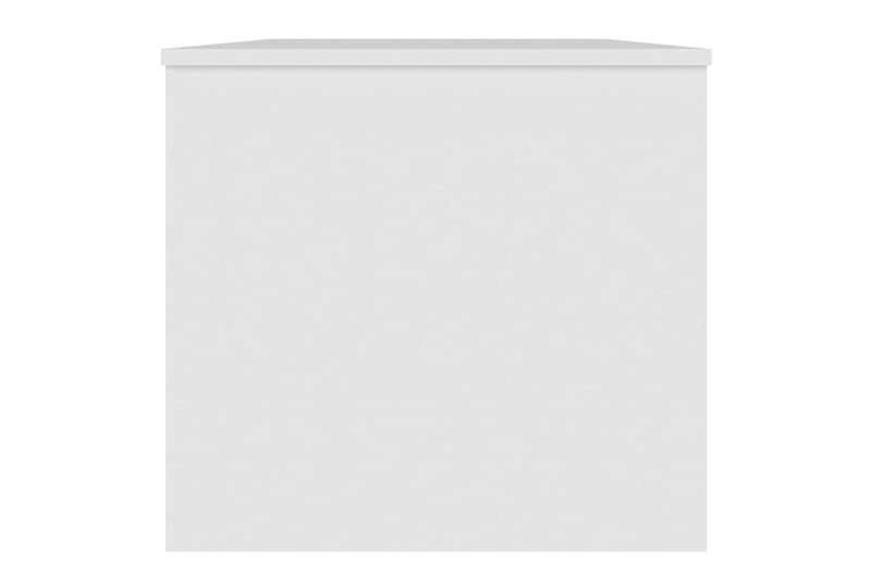 beBasic Salongbord hvit 102x50,5x46,5 cm konstruert tre - Hvit - Møbler - Bord - Avlastningsbord - Lampebord & sidebord