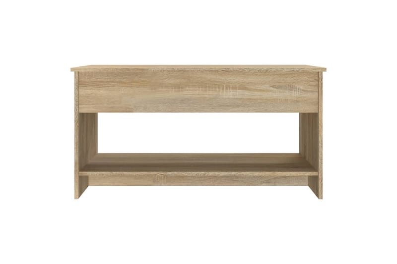 beBasic Salongbord sonoma eik 102x50x52,5 cm konstruert tre - Brun - Møbler - Bord - Avlastningsbord - Lampebord & sidebord