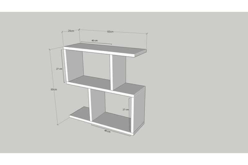 Berdez Sidebord 60 cm - Marmor - Møbler - Bord - Avlastningsbord - Lampebord & sidebord