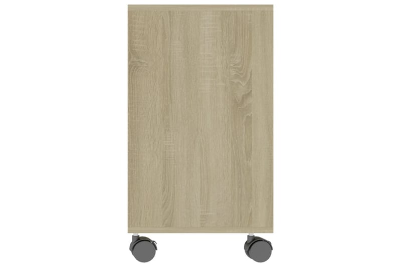 Sidebord sonoma eik 70x35x55 cm sponplate - Brun - Møbler - Bord - Avlastningsbord - Brettbord og småbord