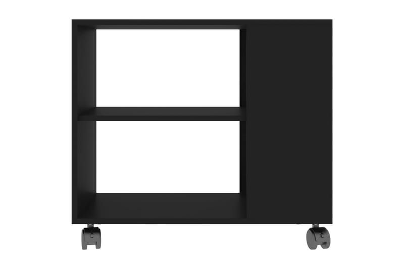 Sidebord svart 70x35x55 cm sponplate - Svart - Møbler - Bord - Avlastningsbord - Brettbord og småbord