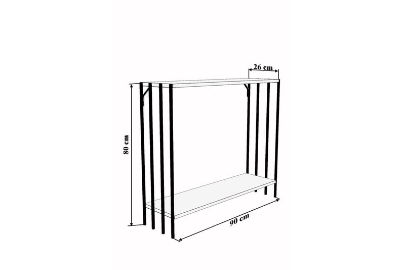 Bulskoll Skjenk 90 cm - Svart - Møbler - Bord - Avlastningsbord - Konsollbord