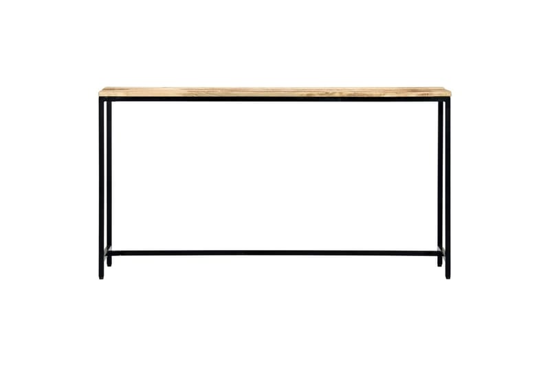 Konsollbord 140x35x76 cm grov heltre mango - Møbler - Bord - Avlastningsbord - Konsollbord