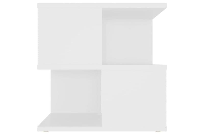 Sidebord hvit 40x40x40 cm sponplate - Hvit - Møbler - Bord - Avlastningsbord - Lampebord & sidebord