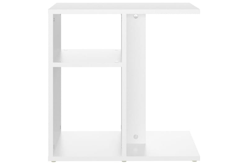 Sidebord hvit 50x30x50 cm sponplate - Hvit - Møbler - Bord - Avlastningsbord - Lampebord & sidebord