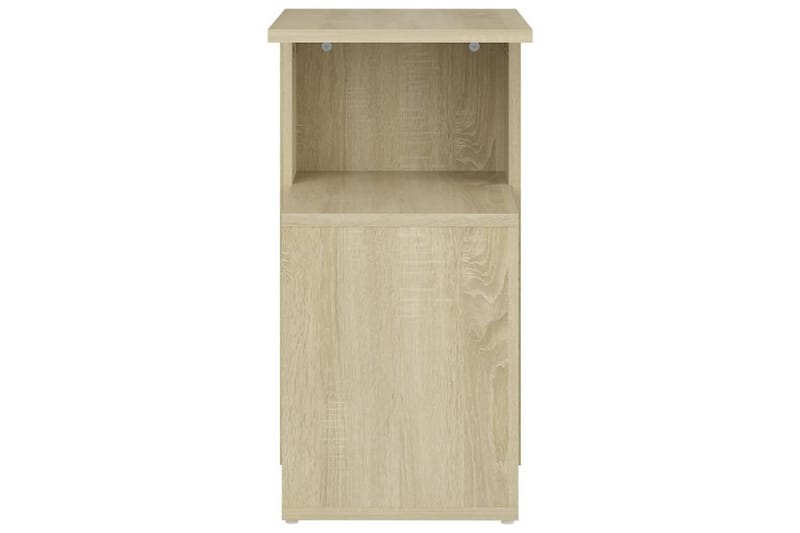 Sidebord sonoma eik 36x30x56 cm sponplate - Brun - Møbler - Bord - Avlastningsbord - Lampebord & sidebord