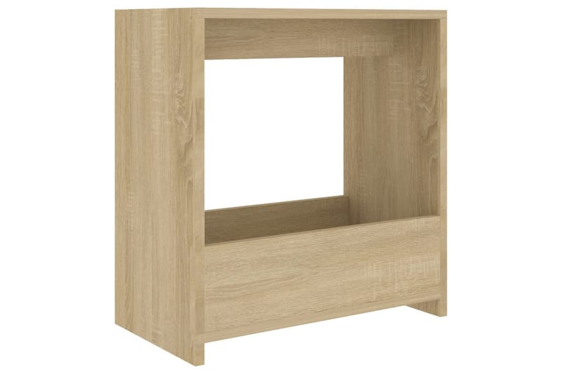 Sidebord sonoma eik 50x26x50 cm sponplate - Brun - Møbler - Bord - Avlastningsbord - Lampebord & sidebord