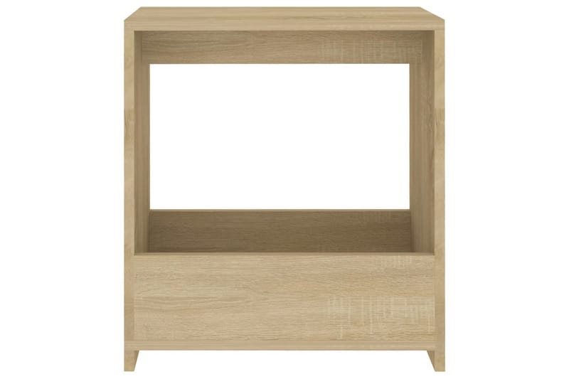 Sidebord sonoma eik 50x26x50 cm sponplate - Brun - Møbler - Bord - Avlastningsbord - Lampebord & sidebord