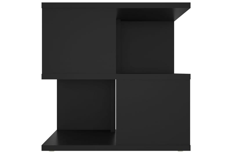 Sidebord svart 40x40x40 cm sponplate - Svart - Møbler - Bord - Avlastningsbord - Lampebord & sidebord