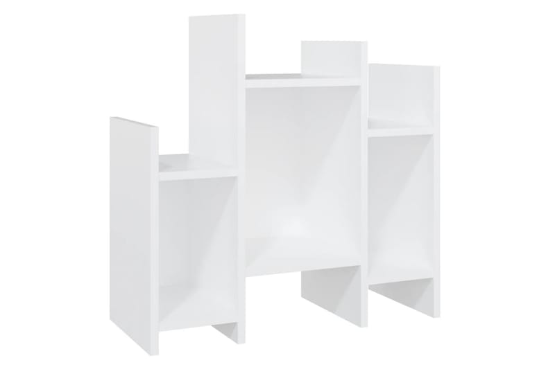 Sideskap hvit 60x26x60 cm sponplate - Hvit - Møbler - Bord - Avlastningsbord - Lampebord & sidebord