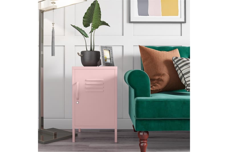 Tamlin Sidebord 38x40 cm Rosa - Novogratz - Møbler - Bord - Avlastningsbord - Lampebord & sidebord