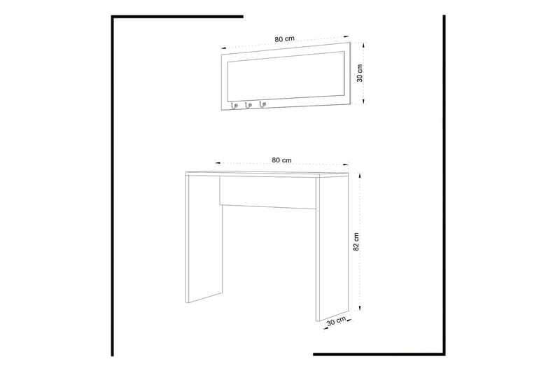 Mod Design Skrivebord - Møbler - Bord - Avlastningsbord