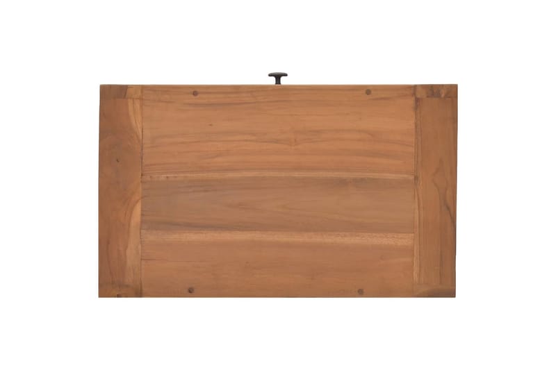 Nattbord 50x30x35 cm heltre teak - Brun - Møbler - Bord - Avlastningsbord - Sengebord & nattbord