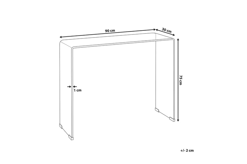 Prestina Avlastningsbord - Transparent - Møbler - Bord - Avlastningsbord