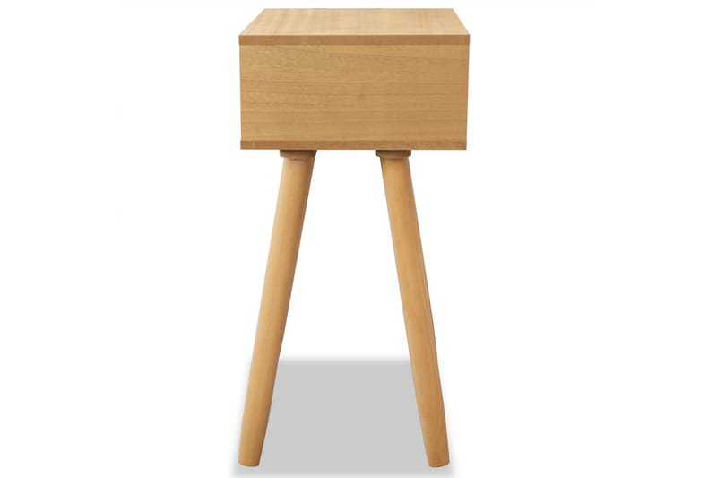 Nattbord 2 stk heltre furu 40x30x61 cm brun - Furu - Møbler - Bord - Avlastningsbord - Sengebord & nattbord