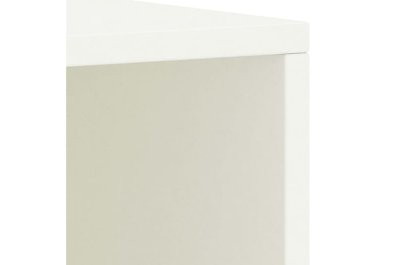 Nattbord 2 stk hvit 35x30x40 cm heltre furu - Hvit - Møbler - Bord - Avlastningsbord - Sengebord & nattbord