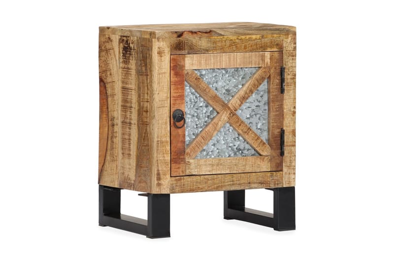 Nattbord 40x30x50 cm heltre mango - Brun - Møbler - Bord - Avlastningsbord - Sengebord & nattbord