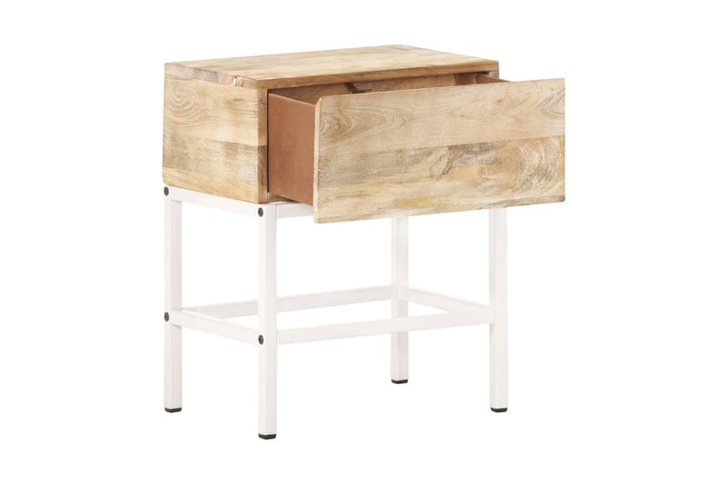 Nattbord 40x30x50 cm heltre mango - Brun - Møbler - Bord - Avlastningsbord - Sengebord & nattbord