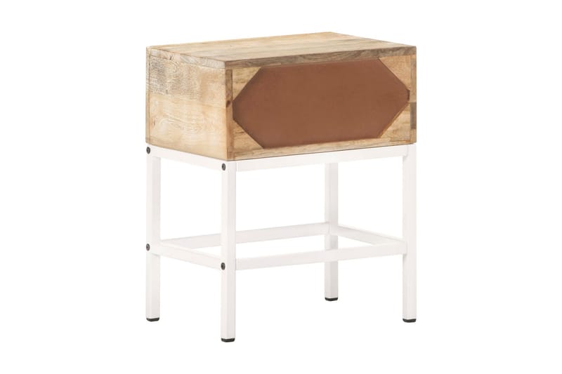 Nattbord 40x30x50 cm heltre mango - Brun - Møbler - Bord - Avlastningsbord - Sengebord & nattbord