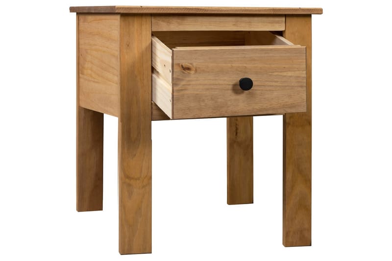 Nattbord 46x40x57 cm furu Panama Range - Brun - Møbler - Bord - Avlastningsbord - Sengebord & nattbord