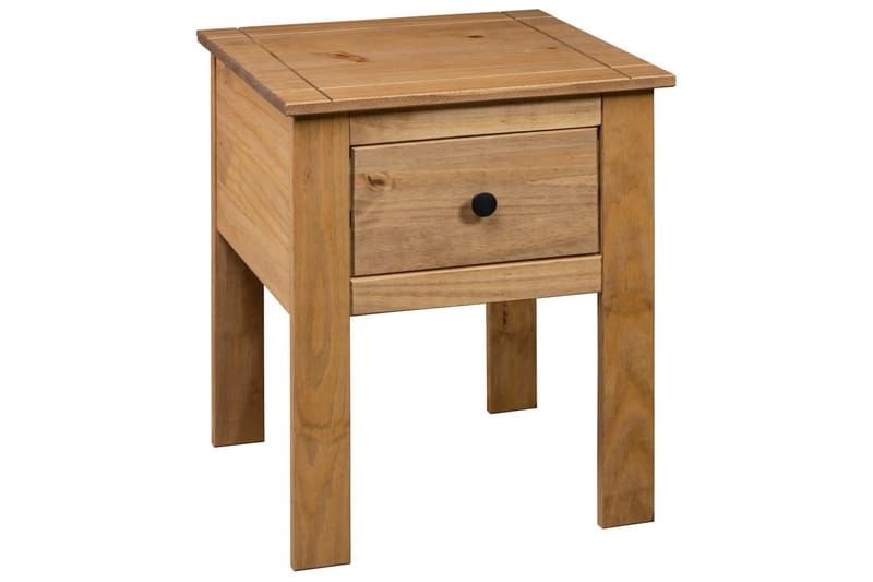 Nattbord 46x40x57 cm furu Panama Range - Brun - Møbler - Bord - Avlastningsbord - Sengebord & nattbord