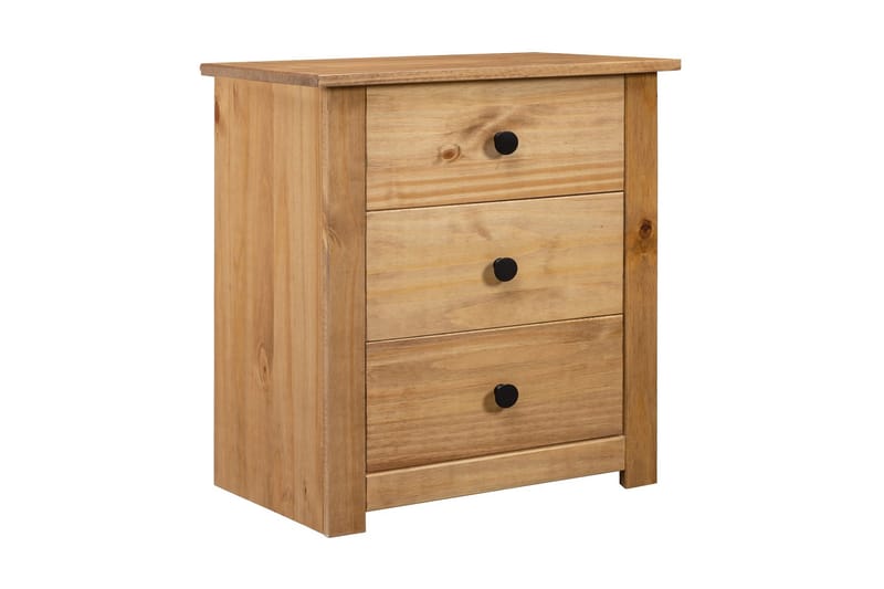 Nattbord 46x40x57 cm furu Panama Range - Møbler - Bord - Avlastningsbord - Sengebord & nattbord