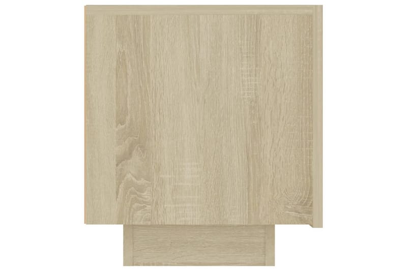 Nattbord sonoma eik 100x35x40 cm sponplate - Brun - Møbler - Bord - Avlastningsbord - Sengebord & nattbord