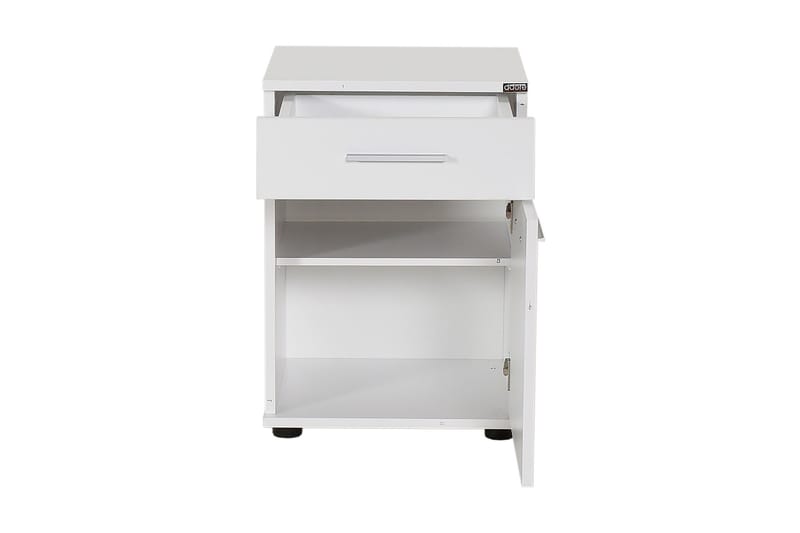 Nightstand Hvit - Møbler - Bord - Avlastningsbord - Sengebord & nattbord