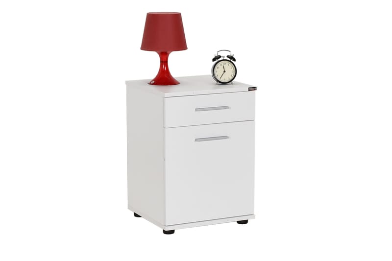 Nightstand Hvit - Møbler - Bord - Avlastningsbord - Sengebord & nattbord