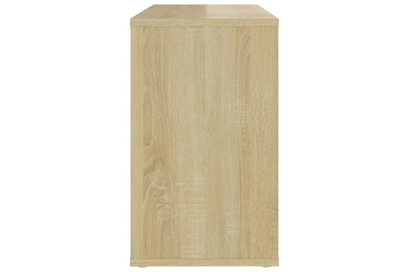 Sideskap sonoma eik 60x30x50 cm sponplate - Brun - Møbler - Bord - Avlastningsbord - Sengebord & nattbord