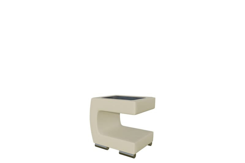 Stoliv Nattbord 43 cm - Beige - Møbler - Bord - Avlastningsbord - Sengebord & nattbord