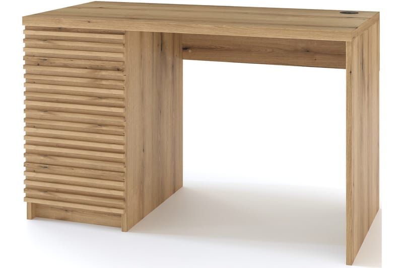 Bisett Skrivebord 120x60 cm - Brun - Møbler - Bord - Kontorbord - Skrivebord