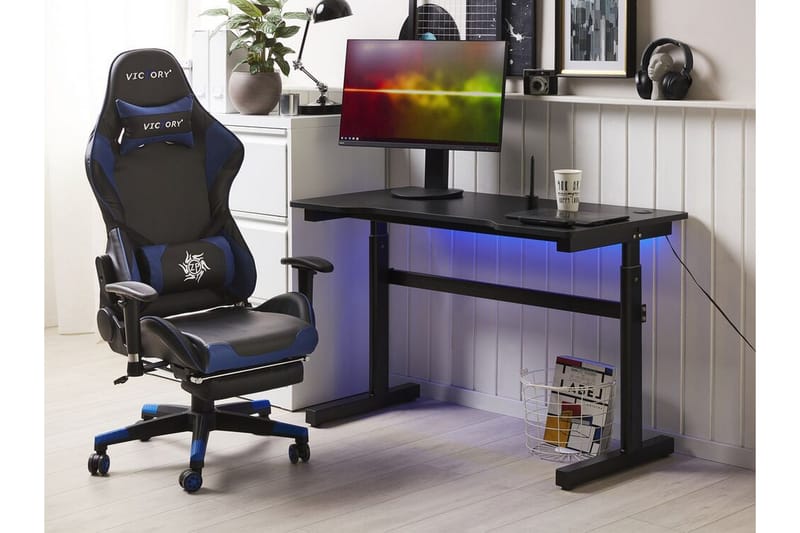 Durbine Gamingbord 120x60 cm Rektangulært - Svart - Møbler - Bord - Kontorbord - Gamingbord