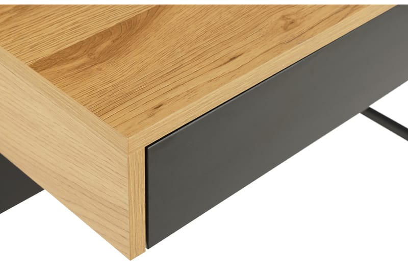 Ains Skrivebord 100x100 cm - Natur - Møbler - Bord - Kontorbord - Skrivebord