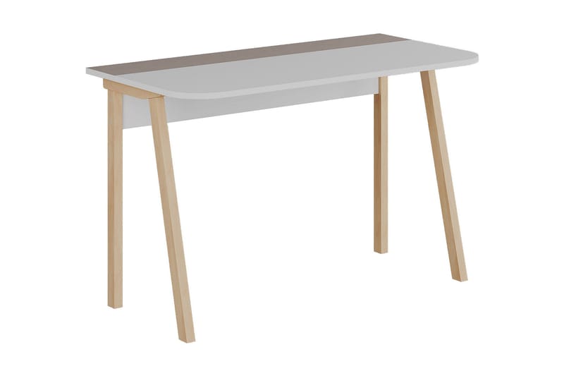 Dasina Skrivebord 120x75x120 cm - Ljusbrun - Hev og senkbart skrivebord - Skrivebord - Databord
