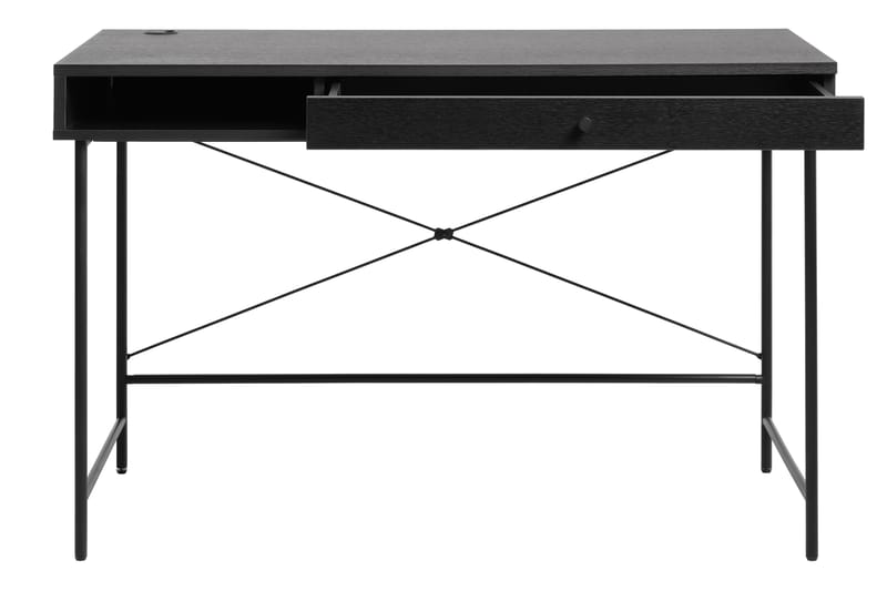 Kamello Skrivebord 120 cm - Svart - Møbler - Bord - Kontorbord - Skrivebord