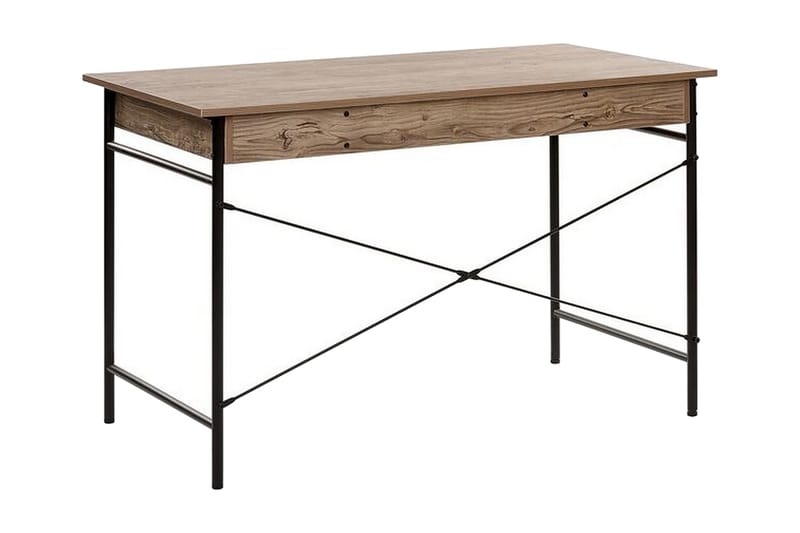 Kataliya Skrivebord 120 cm med Oppbevaringsskuff - Lyst Tre - Møbler - Bord - Kontorbord - Skrivebord