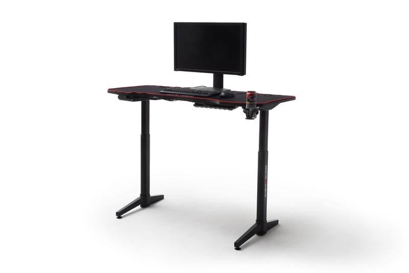 Nonya 4 Gaming Skrivebord 140 cm Hev - og Senkbart - Svart - Møbler - Bord - Kontorbord - Skrivebord - Hev og senkbart skrivebord