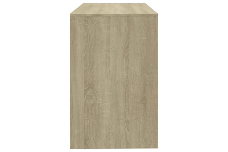 Skrivebord sonoma eik 101x50x76,5 cm sponplate - Beige - Møbler - Bord - Kontorbord - Skrivebord