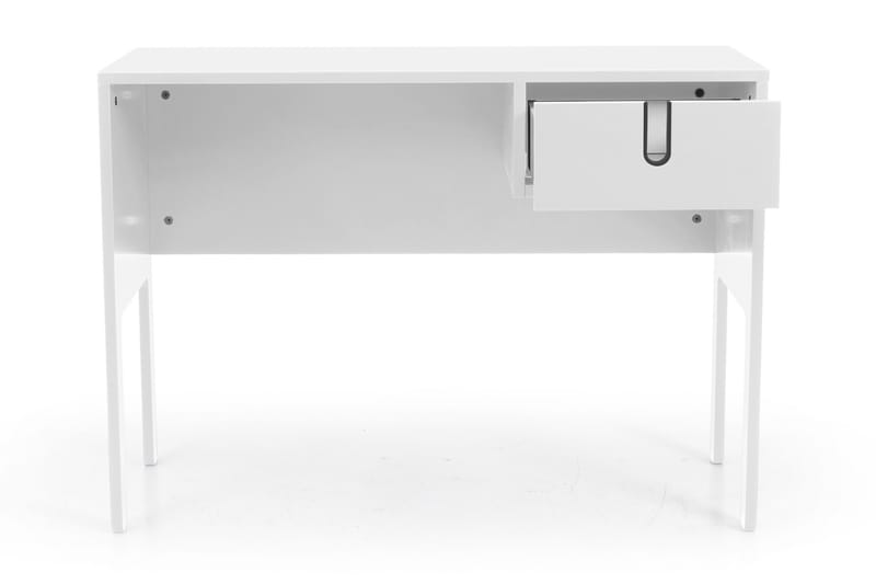 Uno Skrivebord 105 cm med Oppbevaringsskuff Hvit - Tenzo - Møbler - Bord - Kontorbord - Skrivebord