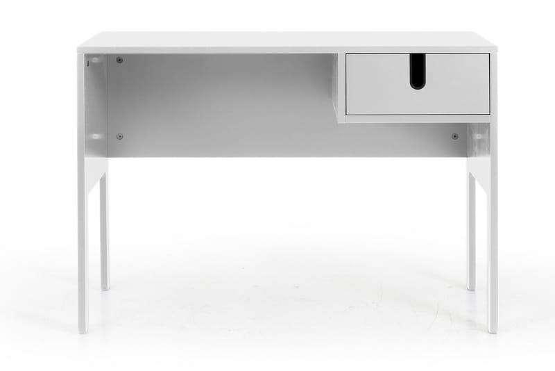 Uno Skrivebord 105 cm med Oppbevaringsskuff Hvit - Tenzo - Møbler - Bord - Kontorbord - Skrivebord