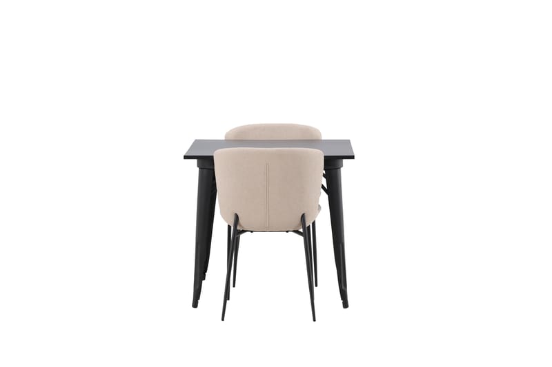 Ochovi Spisegruppe 80 cm Rektangulær med 2 Manjetor Stoler - Beige - Møbler - Bord - Spisegrupper