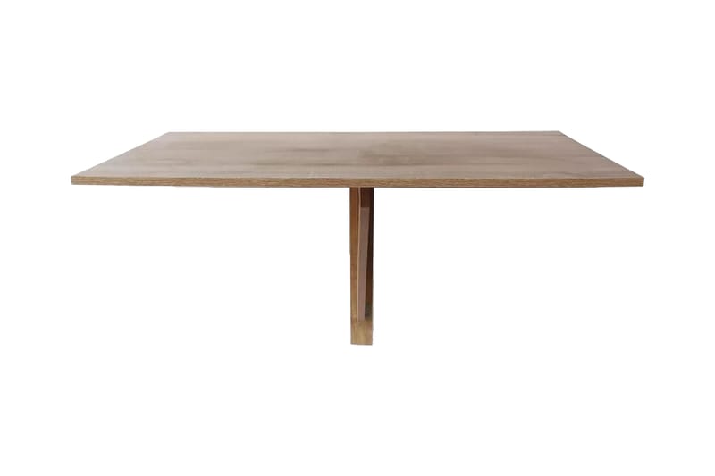 Neddleggbart veggbord eik 100x60 cm - Sammenleggbart bord